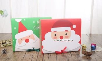 50pcs/lot Santa Claus Christmas paper gift box with ribbon, Kraft Paper Box Cake Food Packaging Candy Cookies Cupcake gift
50pcs/lot Santa Claus Christmas paper gift box with ribbon, Kraft Paper Box Cake Food Packaging Candy Cookies Cupcake gift