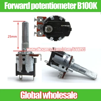 3pcs Forward RD16-type Single B100K with Switch Potentiometer / Handle Length 25mm 100KB Half-Axis Audio Volume Switch
3pcs Forward RD16-type Single B100K with Switch Potentiometer / Handle Length 25mm 100KB Half-Axis Audio Volume Switch