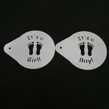 2Pcs Baby Shower Cake Stencil Set It's a Boy Girl Gender Reveal Printing Model Party Cake Decoration
2Pcs Baby Shower Cake Stencil Set It's a Boy Girl Gender Reveal Printing Model Party Cake Decoration