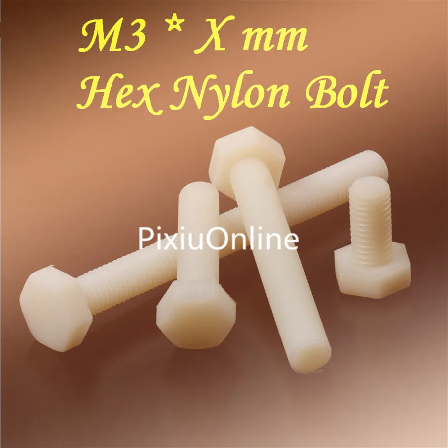 20pcs/pack YT457X Standard M3 Plastic Screw Hex Nylon Bolt Insulation Plastic Screw Outside Hexagon Bolts Free Shipping USA
20pcs/pack YT457X Standard M3 Plastic Screw Hex Nylon Bolt Insulation Plastic Screw Outside Hexagon Bolts Free Shipping USA