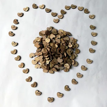 200 / package country wedding party holiday Valentine's Day wooden love piece decoration crafts children DIY handmade crafts new
200 / package country wedding party holiday Valentine's Day wooden love piece decoration crafts children DIY handmade crafts new