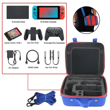 XBERSTAR large capacity Travel Storage Shoulder Bag Handbag Case Cover for NS Switch Protection package Pouch Box Accessories
XBERSTAR large capacity Travel Storage Shoulder Bag Handbag Case Cover for NS Switch Protection package Pouch Box Accessories