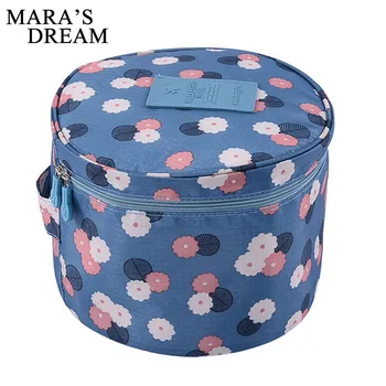 Mara's Dream Women Cosmetic Cases fashion printing Barrel-shaped Women bag high quality Oxford Women wash bag storage bag
Mara's Dream Women Cosmetic Cases fashion printing Barrel-shaped Women bag high quality Oxford Women wash bag storage bag