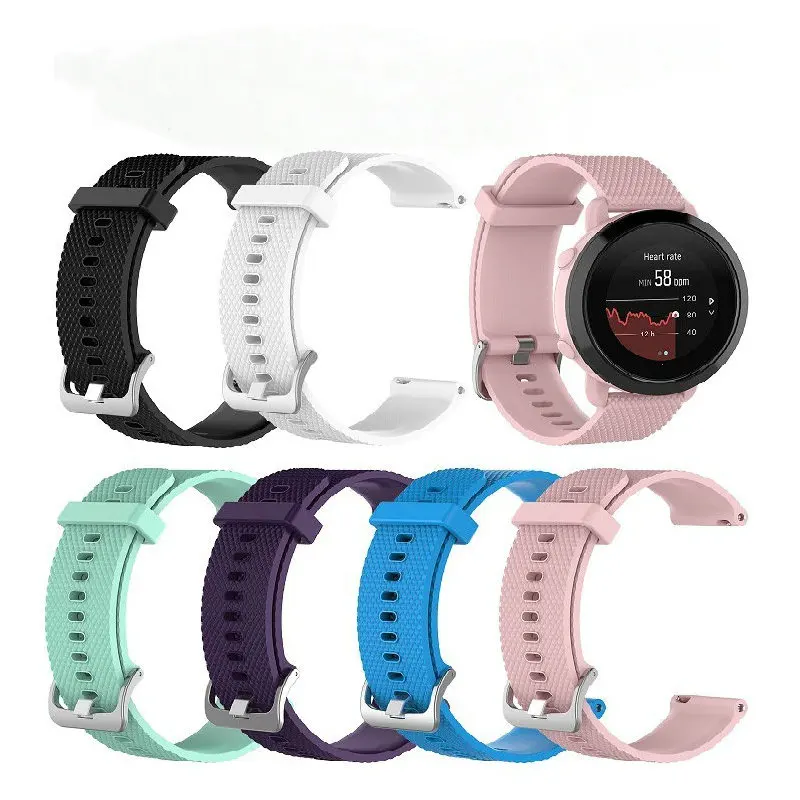Bemorcabo Black Sports Silicone Bracelet Strap Watch Band for SUUNTO3 Fitness Smart Watch Accessories L S Size
Bemorcabo Black Sports Silicone Bracelet Strap Watch Band for SUUNTO3 Fitness Smart Watch Accessories L S Size