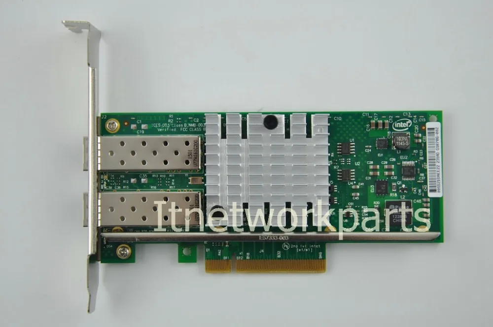 LODFIBER for Intel E10G42BTDA Server Adapter X520-DA2 10Gbps PCI Express 2.0 x8 2 x SFP+
LODFIBER for Intel E10G42BTDA Server Adapter X520-DA2 10Gbps PCI Express 2.0 x8 2 x SFP+