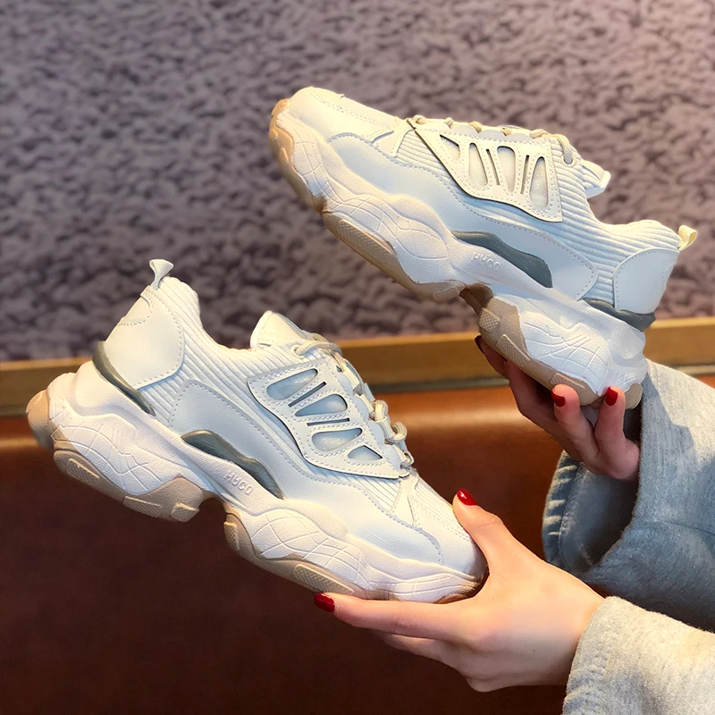 Spring New Designer Platform Sneakers Women Beige Vulcanize Shoes Tenis Feminino Lace-up Casual Female Shoes Woman K1-31
Spring New Designer Platform Sneakers Women Beige Vulcanize Shoes Tenis Feminino Lace-up Casual Female Shoes Woman K1-31