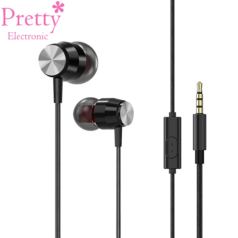 3.5mm In-Ear Earphone For Smartphones Headsets 1.2m Wired With Built-in Microphone Stereo bass Headset for Phones and mp3 mp4
3.5mm In-Ear Earphone For Smartphones Headsets 1.2m Wired With Built-in Microphone Stereo bass Headset for Phones and mp3 mp4