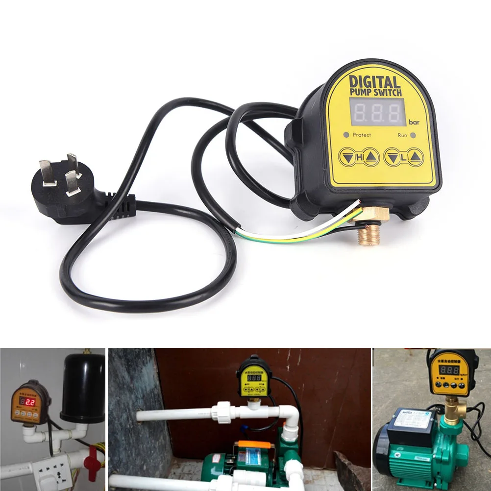 Top Quality Digital Pressure Control Switch Eletronic Pressure Controller for Air Pump
Top Quality Digital Pressure Control Switch Eletronic Pressure Controller for Air Pump