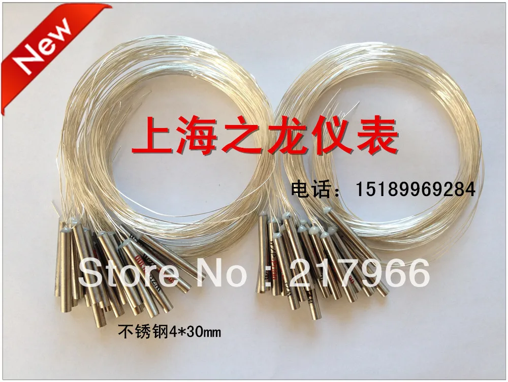 Free shipping! 100% New 10Pcs latinum resistance PT100 temperature probe PT100 RTD temperature sensor 4 * 30 * 1000mm
Free shipping! 100% New 10Pcs latinum resistance PT100 temperature probe PT100 RTD temperature sensor 4 * 30 * 1000mm