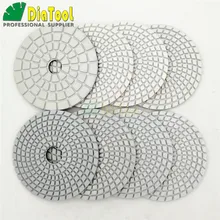 DIATOOL 8pcs 4" diamond wet flexible polishing pads Granite Marble or 8pcs White resin bond 100mm sanding discs with a backer
DIATOOL 8pcs 4" diamond wet flexible polishing pads Granite Marble or 8pcs White resin bond 100mm sanding discs with a backer