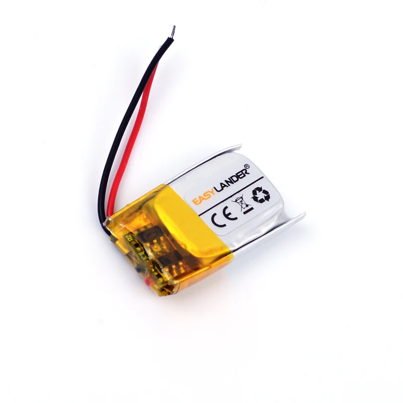 501221 3.7V 80mAh Rechargeable li Polymer Li-ion Battery For WEP200 WEP210 WEP301 Bluetooth Headset 3D glasses 051221 501220
501221 3.7V 80mAh Rechargeable li Polymer Li-ion Battery For WEP200 WEP210 WEP301 Bluetooth Headset 3D glasses 051221 501220