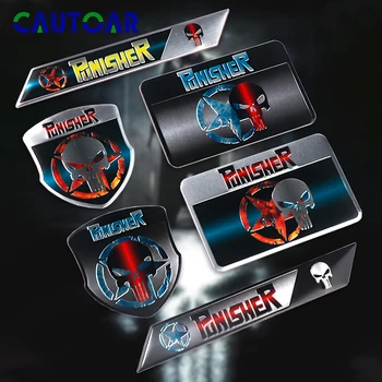 Car styling Aluminum Marvel THE Punisher skull Body Emblem Badge Car Motorcycle 3D sticker Auto Moto Bike Decorative Accessorie
Car styling Aluminum Marvel THE Punisher skull Body Emblem Badge Car Motorcycle 3D sticker Auto Moto Bike Decorative Accessorie
