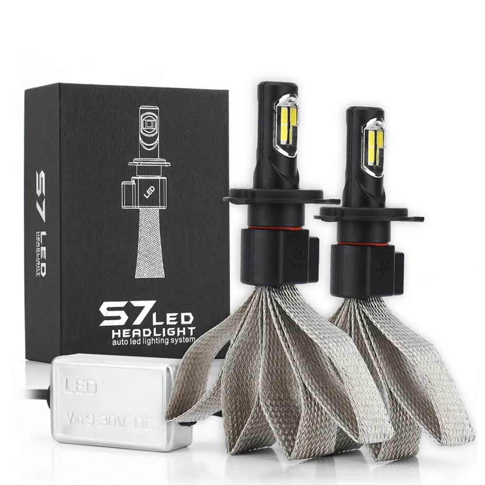 H4 9003 Fanless LED Conversion Kit 72W 8000LM 6000K Xenon White Car Headlight Bulbs Hi/Lo ,H1 H3 H7 H11 H13 9005 9006 Headlight
H4 9003 Fanless LED Conversion Kit 72W 8000LM 6000K Xenon White Car Headlight Bulbs Hi/Lo ,H1 H3 H7 H11 H13 9005 9006 Headlight