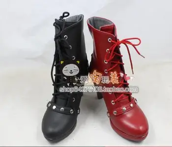 Batman Arkham Knight Harley Quinn Cosplay Party Shoes Women Black and Red Short Fancy Boots Custom Made
Batman Arkham Knight Harley Quinn Cosplay Party Shoes Women Black and Red Short Fancy Boots Custom Made