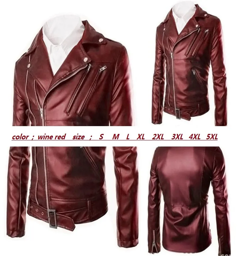 British Fashionable Men's Lapel zipper Belt PU Leather Jacket Coats Chest 120 cm Large size 5XL Spring and Autumn College Jacket
British Fashionable Men's Lapel zipper Belt PU Leather Jacket Coats Chest 120 cm Large size 5XL Spring and Autumn College Jacket