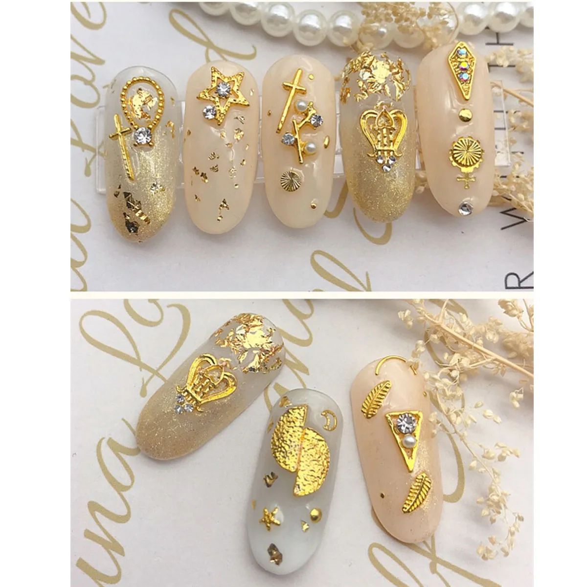 New 5pcs nail jewelry decoration alloy rhinestones pearls 3d nail art charm nail metal glitter accessories
New 5pcs nail jewelry decoration alloy rhinestones pearls 3d nail art charm nail metal glitter accessories