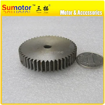 Spur Gear 1M 48T 48 Teeth Mod 1 Width 10mm Inner bore diameter not larger than 10.3 mm 45# steel CNC gear rack transmission
Spur Gear 1M 48T 48 Teeth Mod 1 Width 10mm Inner bore diameter not larger than 10.3 mm 45# steel CNC gear rack transmission