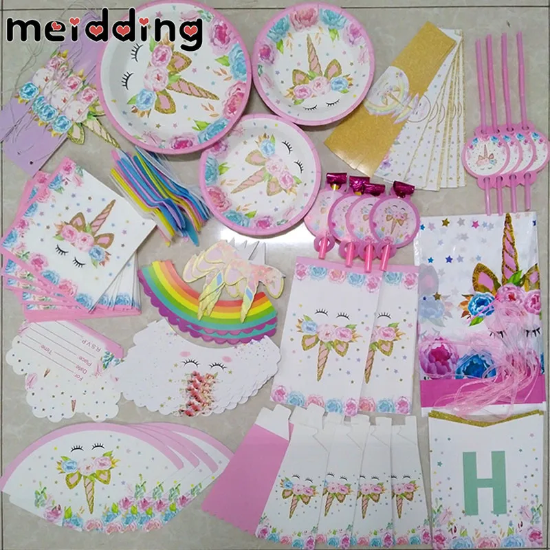 MEIDDING Pink Unicorn Party Napkin Paper Hat Plate Cup Tablecloth Balloons 1st Birthday Decoration Kid Party Favor Supplies
MEIDDING Pink Unicorn Party Napkin Paper Hat Plate Cup Tablecloth Balloons 1st Birthday Decoration Kid Party Favor Supplies