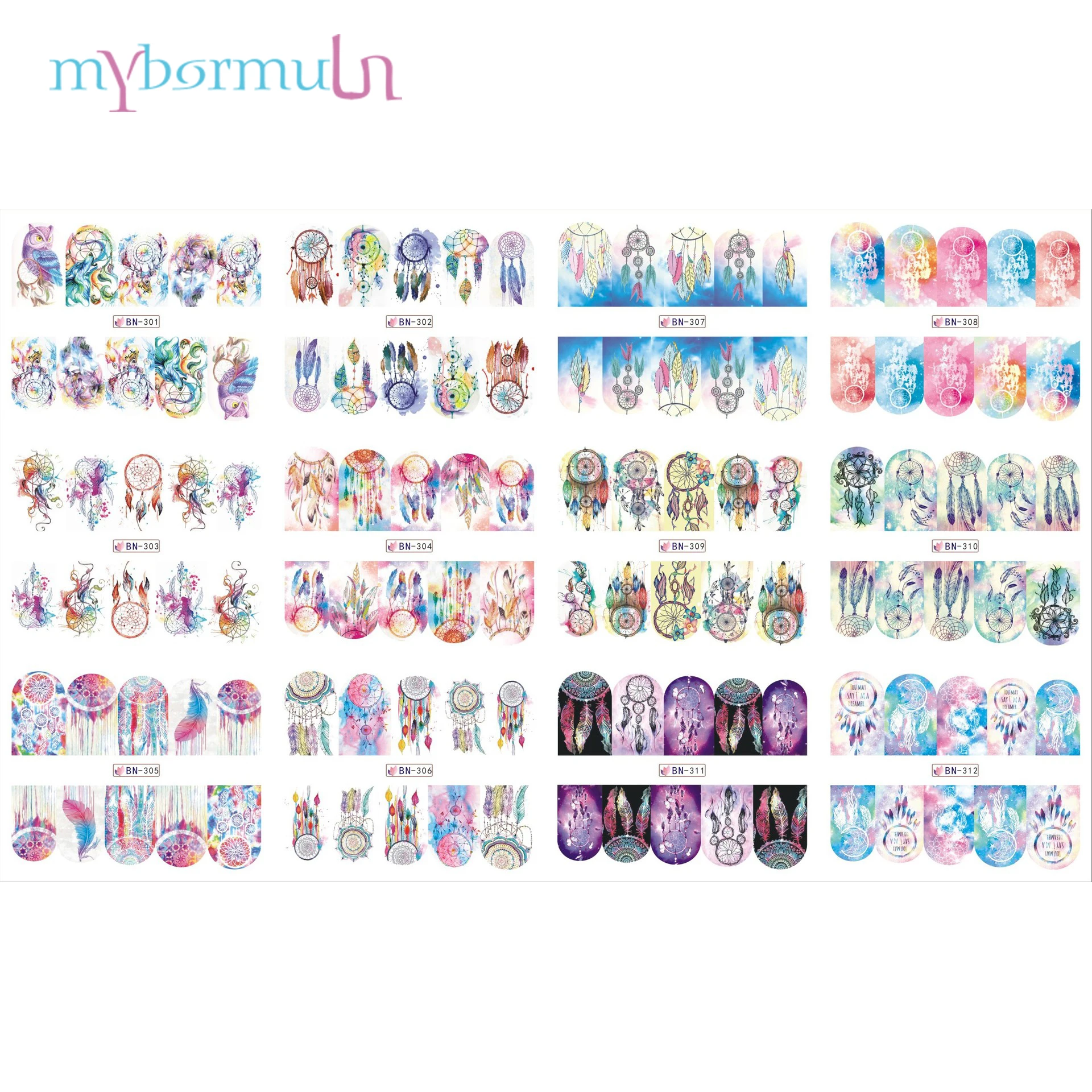 MYBORMULA 1 Set 12 Designs Sexy Charming Ladies Watermark Tips Nail Art Water Transfer Decals for Nails Tips Sticker BN
MYBORMULA 1 Set 12 Designs Sexy Charming Ladies Watermark Tips Nail Art Water Transfer Decals for Nails Tips Sticker BN