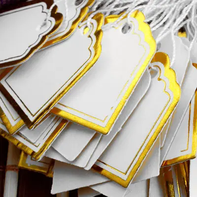 De Bijoux Wholesale 2500pcs 23*18mm Gold Color Label Tie String Price Display Tags,Jewelry Display
De Bijoux Wholesale 2500pcs 23*18mm Gold Color Label Tie String Price Display Tags,Jewelry Display