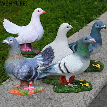 1pcs Outdoor patio decorations creative resin ornaments simulation animal crafts sculpture pigeon ornaments
1pcs Outdoor patio decorations creative resin ornaments simulation animal crafts sculpture pigeon ornaments