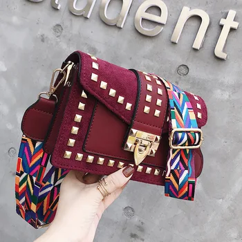 Advanced Sense Bag Foreign Air Bag 2019 New Korean Version Of The Fashion Broadband Slung Shoulder Single Rivet Small Square Bag 
Advanced Sense Bag Foreign Air Bag 2019 New Korean Version Of The Fashion Broadband Slung Shoulder Single Rivet Small Square Bag