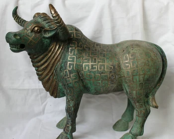 song voge gem S1837 17" China Chinese Zodiac Year Fengshui Bronze Silver Bull Oxen Bullfight Statue
song voge gem S1837 17" China Chinese Zodiac Year Fengshui Bronze Silver Bull Oxen Bullfight Statue