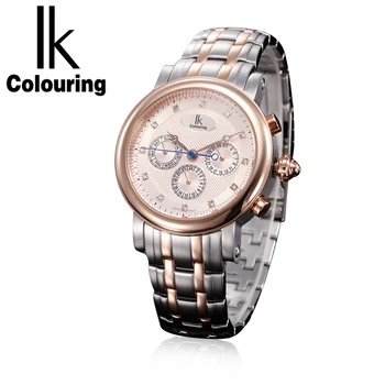 IK Men Tourbillon Full-automatic Mechanical Waterproof Watch Fashion Man Calendar Week Multi Function Display Watches
IK Men Tourbillon Full-automatic Mechanical Waterproof Watch Fashion Man Calendar Week Multi Function Display Watches