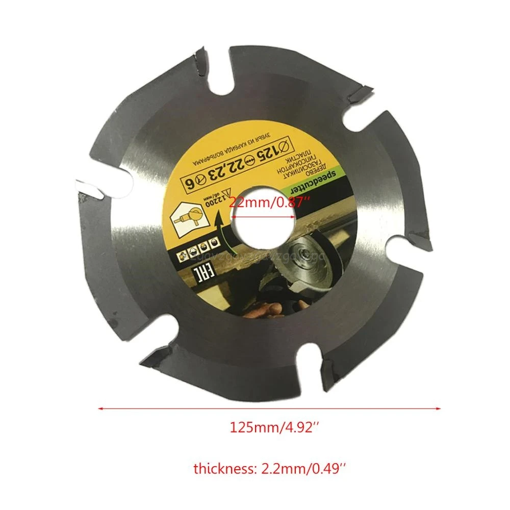 125mm 6T Circular Saw Blade Multitool Grinder Saw Disc Carbide Wood Cutting Disc Carving Blades Je10 19 dropship
125mm 6T Circular Saw Blade Multitool Grinder Saw Disc Carbide Wood Cutting Disc Carving Blades Je10 19 dropship