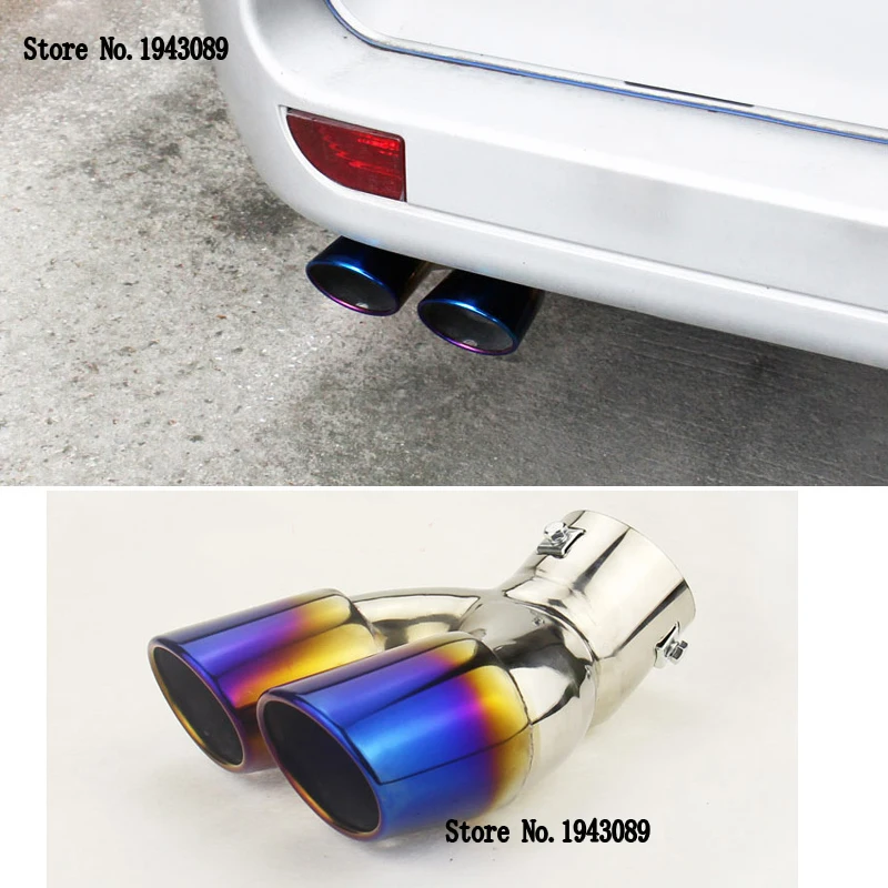 For Nissan Rogue X-Trail T32 2014 2015 2016 2017 2018 Exhaust Muffler Tip Rear Tail Pipe End Trim Finisher Protector Stainless
For Nissan Rogue X-Trail T32 2014 2015 2016 2017 2018 Exhaust Muffler Tip Rear Tail Pipe End Trim Finisher Protector Stainless