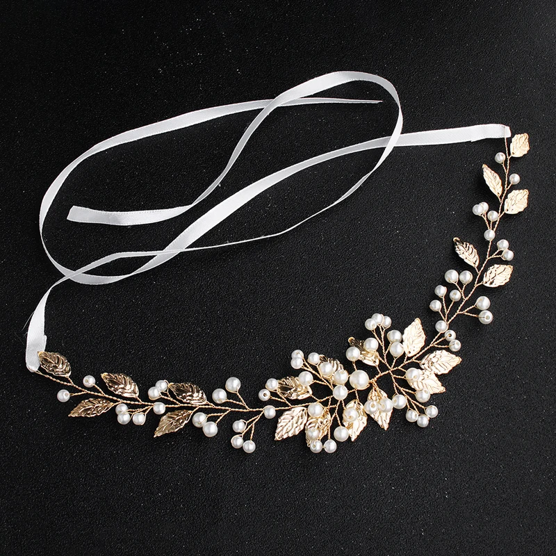 Simple Gold Leaf Alloy Headband Women Bridal Headpiece Jewelry Wedding Accessories for Ladies
Simple Gold Leaf Alloy Headband Women Bridal Headpiece Jewelry Wedding Accessories for Ladies