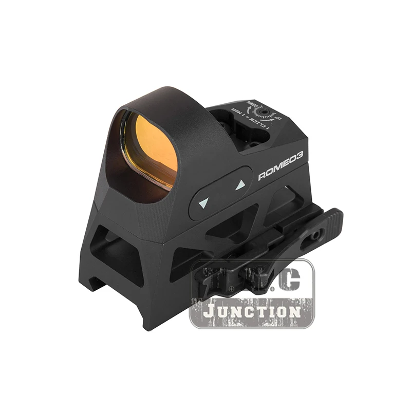 Tactical Red Dot Sight Reflex Sight Rifle Scope 3 MOA 1X25MM w/ 20mm Picatinny QD1.41" Co-witness Riser Mount
Tactical Red Dot Sight Reflex Sight Rifle Scope 3 MOA 1X25MM w/ 20mm Picatinny QD1.41" Co-witness Riser Mount
