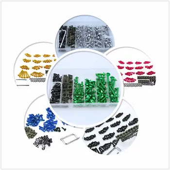 Complete Fairing Bolt Kit Screws For Honda CBR600RR CBR900RR CBR1000RR CBR1100XX
Complete Fairing Bolt Kit Screws For Honda CBR600RR CBR900RR CBR1000RR CBR1100XX