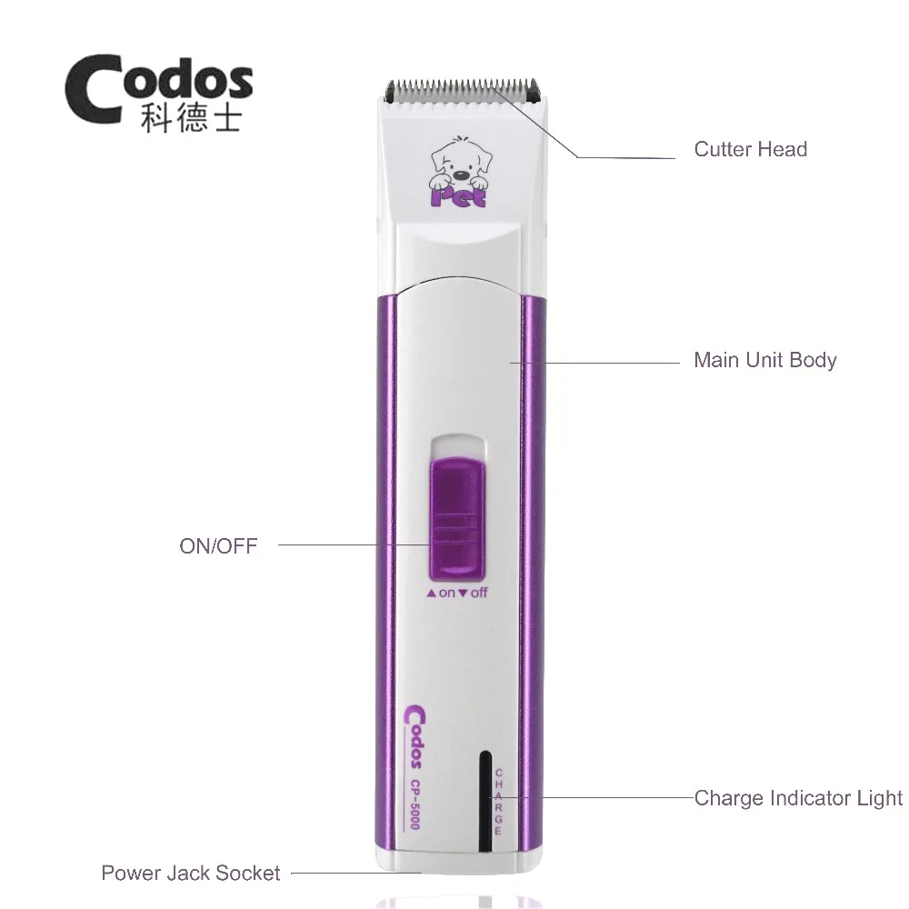 Codos CP-5000 Original Quality Pet Electric Shaver Dog part Trimmer Rechargeable Dog Face Ears and Foot Clipper
Codos CP-5000 Original Quality Pet Electric Shaver Dog part Trimmer Rechargeable Dog Face Ears and Foot Clipper