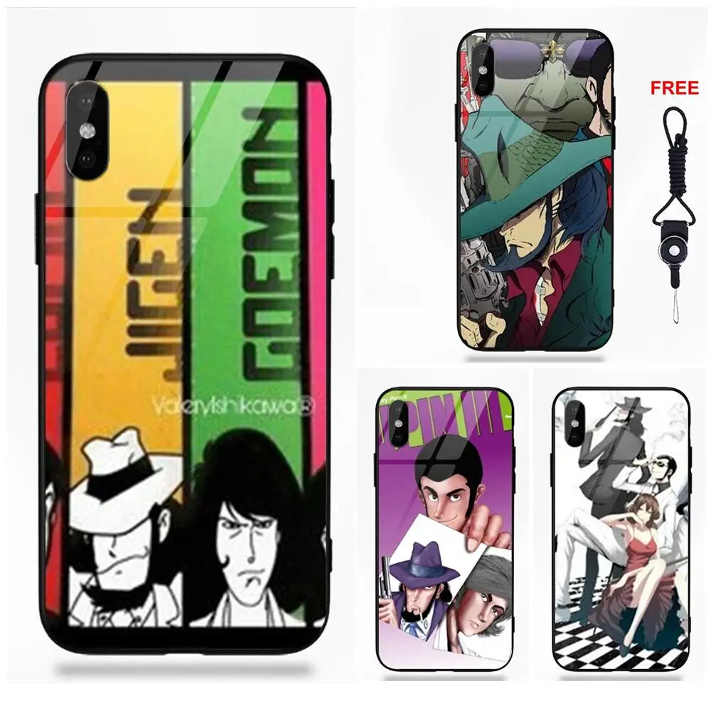 Vvcqod For Apple iPhone 5 5C 5S SE 6 6S 7 8 Plus X XS Max XR Phone Soft TPU Frame Tempered Glass Shell Cartoon Lupin Iii 2
Vvcqod For Apple iPhone 5 5C 5S SE 6 6S 7 8 Plus X XS Max XR Phone Soft TPU Frame Tempered Glass Shell Cartoon Lupin Iii 2