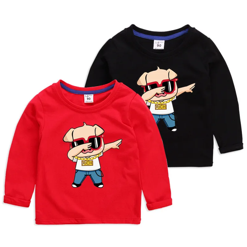 Spring Vogue Tshirt Girls boy Children's Wear Long sleeve Cartoon Pattern Boys T-shirt Cotton Children's T-shirt Girl Clothes
Spring Vogue Tshirt Girls boy Children's Wear Long sleeve Cartoon Pattern Boys T-shirt Cotton Children's T-shirt Girl Clothes