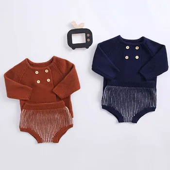 Boys Girls Clothing Sets Autumn 2019 Baby Knitted Suit Boys Girls Sweaters Coats + PP Shorts Trousers Shorts Handsome Gentleman
Boys Girls Clothing Sets Autumn 2019 Baby Knitted Suit Boys Girls Sweaters Coats + PP Shorts Trousers Shorts Handsome Gentleman