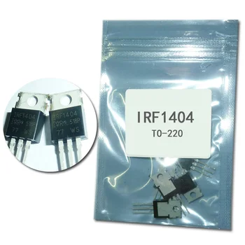10PCS IRF1404 IRF1404PBF TO-220 channel field-effect 40V 202A 333W Mosfet new original
10PCS IRF1404 IRF1404PBF TO-220 channel field-effect 40V 202A 333W Mosfet new original
