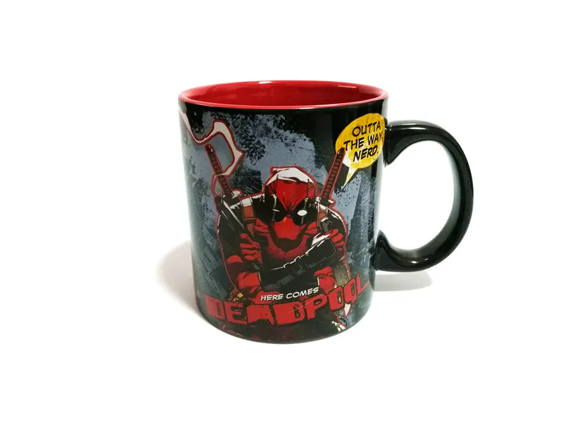 Original Movie Deadpool Porcelain Mug Coffee Mug Water Cups Birthday Gift Collection
Original Movie Deadpool Porcelain Mug Coffee Mug Water Cups Birthday Gift Collection