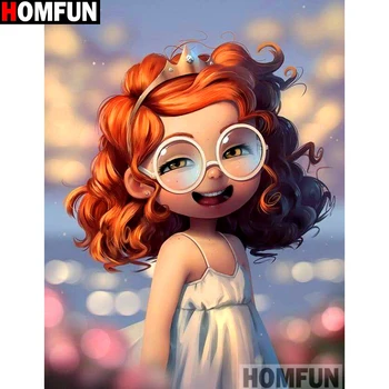HOMFUN Full Square/Round Drill 5D DIY Diamond Painting "Cartoon girl" 3D Embroidery Cross Stitch 5D Home Decor A13272
HOMFUN Full Square/Round Drill 5D DIY Diamond Painting "Cartoon girl" 3D Embroidery Cross Stitch 5D Home Decor A13272