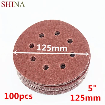 100pcs/lot 5'' 1000 Grit Power 8 Holes Sand Disc Orbit Sandpaper Sander Handmade Crafts 125mm Hook & Loop Abrasive Sand Paper
100pcs/lot 5'' 1000 Grit Power 8 Holes Sand Disc Orbit Sandpaper Sander Handmade Crafts 125mm Hook & Loop Abrasive Sand Paper