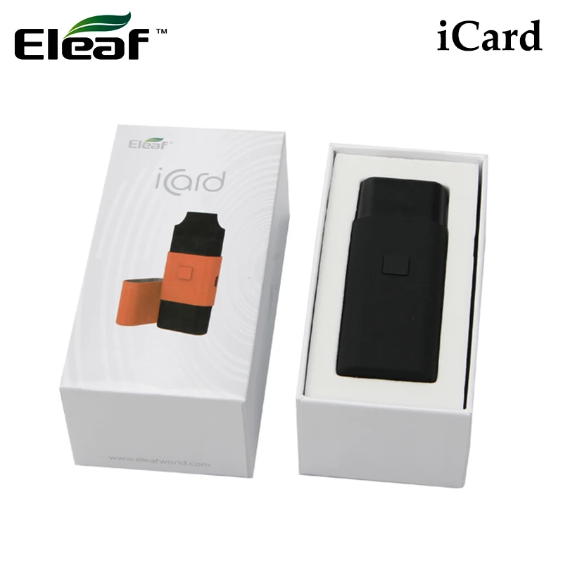 Original Eleaf iCard Starter Kit with 2ml Capacity and 650mAh E Cigarettes Battery Fits Eleaf ID Coil Vaporizer
Original Eleaf iCard Starter Kit with 2ml Capacity and 650mAh E Cigarettes Battery Fits Eleaf ID Coil Vaporizer