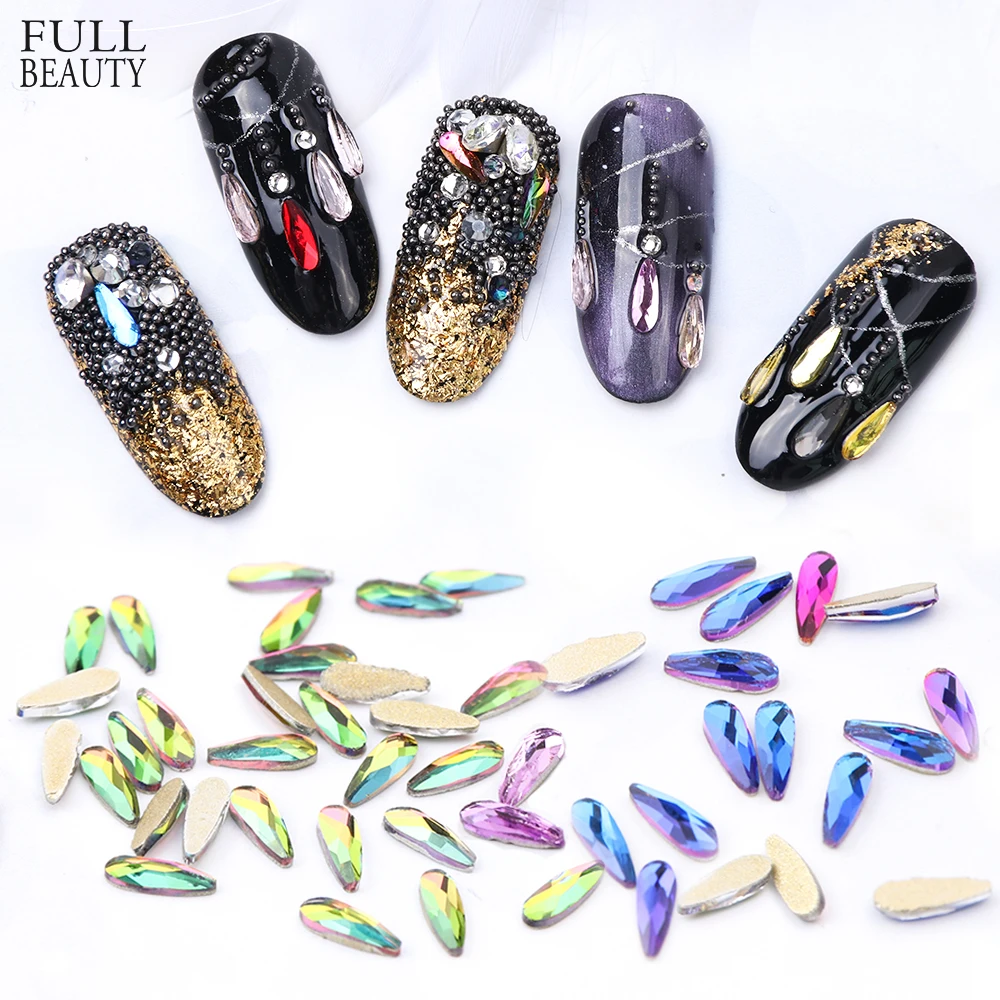 10pc Crystal Nail Rhinestones Flatback Waterdrop Shapes 3D Nail Decoration Manicure Blue Light 2X6cm Diamond For Nail Art CH905
10pc Crystal Nail Rhinestones Flatback Waterdrop Shapes 3D Nail Decoration Manicure Blue Light 2X6cm Diamond For Nail Art CH905