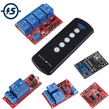Wireless Infrared Receiver 5V/12V 1/2/4-Channel Learning Type Module With Remote Controler Switch DIY Kit
Wireless Infrared Receiver 5V/12V 1/2/4-Channel Learning Type Module With Remote Controler Switch DIY Kit