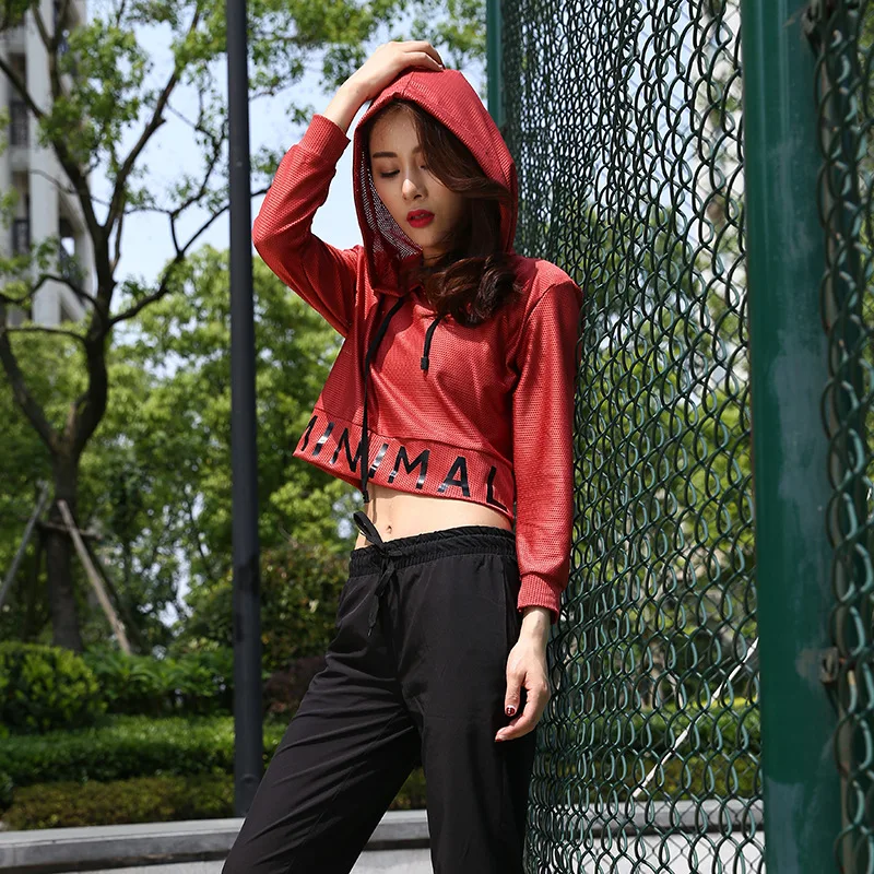 Women's Sports Hoodie Shirt Fitness Workout Yoga Hooded Gym Running Long Sleeve Tops Tees Sportswear Women Athletic T-shirts
Women's Sports Hoodie Shirt Fitness Workout Yoga Hooded Gym Running Long Sleeve Tops Tees Sportswear Women Athletic T-shirts