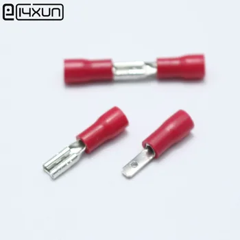 50pcs Red 2.8mm Spade Crimp Terminal 2.8 mm Male Female Pre Insulated Electrical Connectors for 22AWG - 16AWG Wire
50pcs Red 2.8mm Spade Crimp Terminal 2.8 mm Male Female Pre Insulated Electrical Connectors for 22AWG - 16AWG Wire