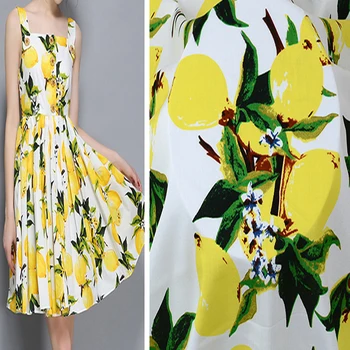 100x140cm Fresh Fruit Yellow Lemon Rayon Fabric Viscose Soft Smooth Fabric For Shirt Baby Cloth Dress pajamas
100x140cm Fresh Fruit Yellow Lemon Rayon Fabric Viscose Soft Smooth Fabric For Shirt Baby Cloth Dress pajamas