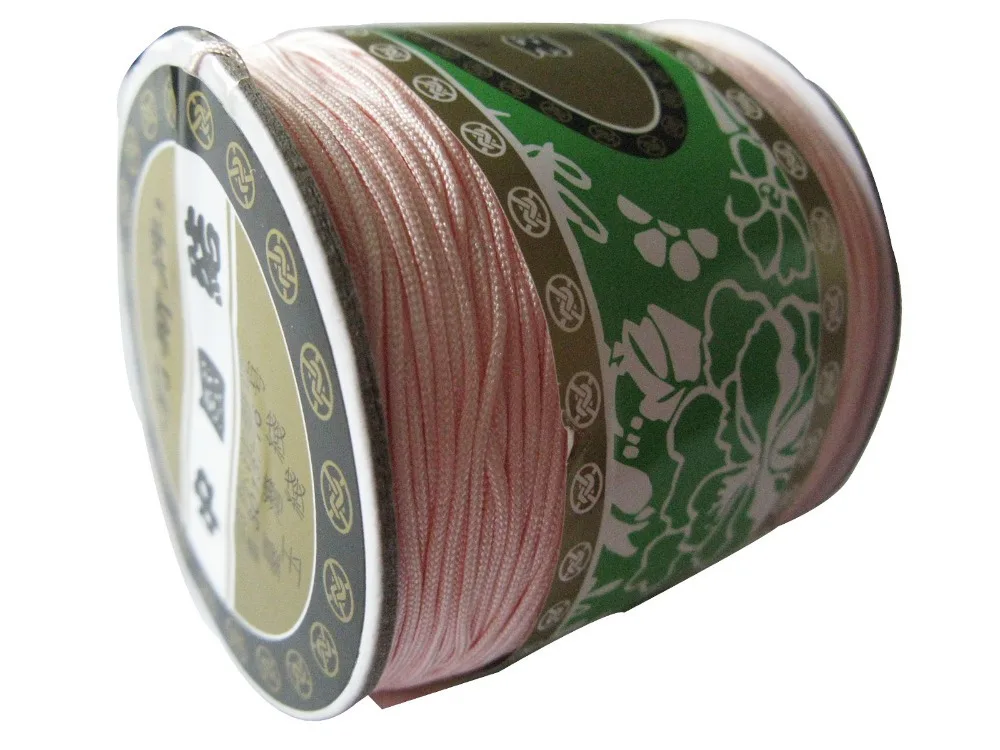 0.8mm LT Pink Rattail Briad Nylon Cord Jewelry Accessories Making Macrame Rope Beading Bracelet String 200m=1Roll
0.8mm LT Pink Rattail Briad Nylon Cord Jewelry Accessories Making Macrame Rope Beading Bracelet String 200m=1Roll