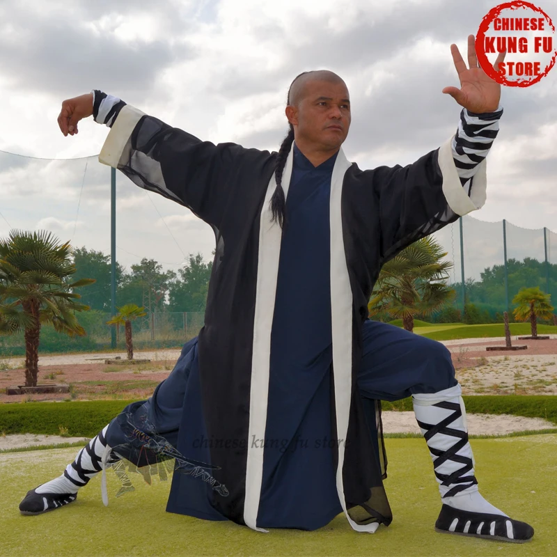 Traditional Chinese Wudang Taoist Kung fu Suit Shaolin Monk Tai Chi Uniform Wing Chun Robe
Traditional Chinese Wudang Taoist Kung fu Suit Shaolin Monk Tai Chi Uniform Wing Chun Robe