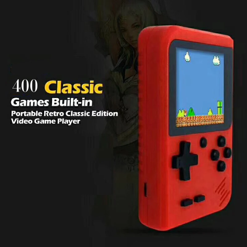 Portable Classic Handheld Game Player Console Retro Electronic Gamepad Box 400 in 1 TFT TV AV OUT Child Gift Mini Game Player
Portable Classic Handheld Game Player Console Retro Electronic Gamepad Box 400 in 1 TFT TV AV OUT Child Gift Mini Game Player
